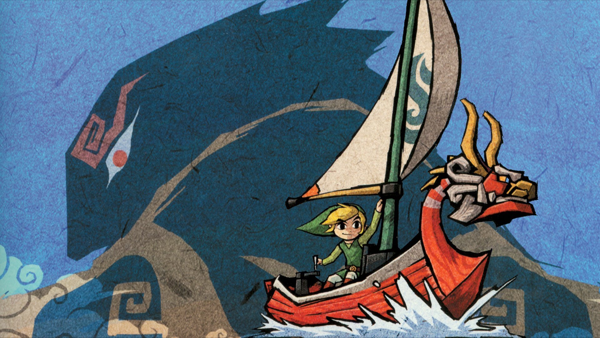 wind waker hd remake wallpaper