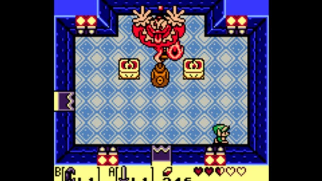 Zelda: Link's Awakening - Genie boss fight strategy