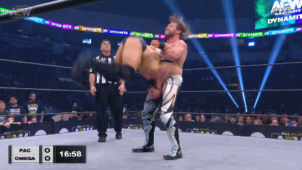 Pac vs. Kenny Omega Iron Man Match
