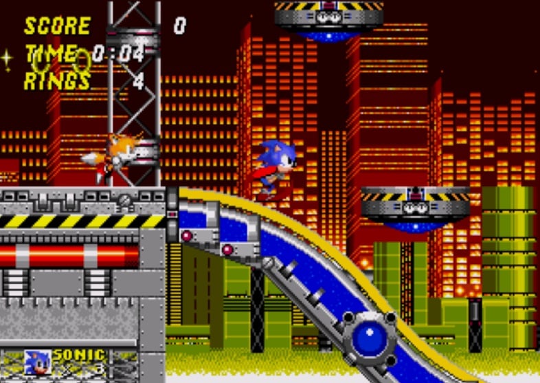 Play Genesis Sonic 2 Darkspine Sonic Online in your browser 