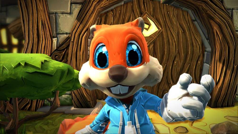 conker bad fur day plush