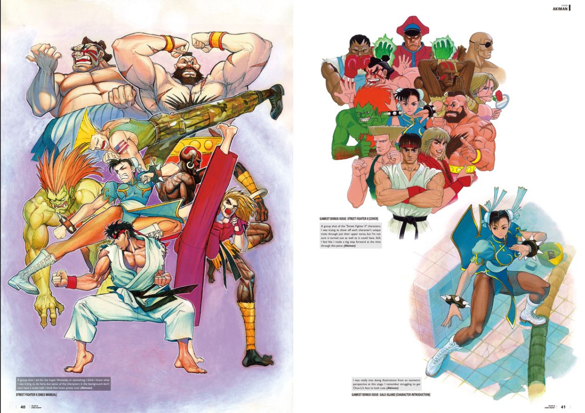 The Hardcover Art of Street Fighter Book is Now Available to PreOrder