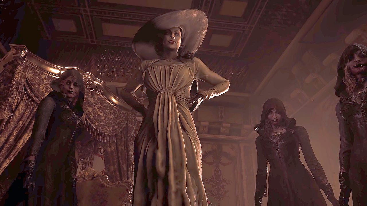 Lady Dimitrescu and Her Daughters-From Resident Evil Village- Are The ...