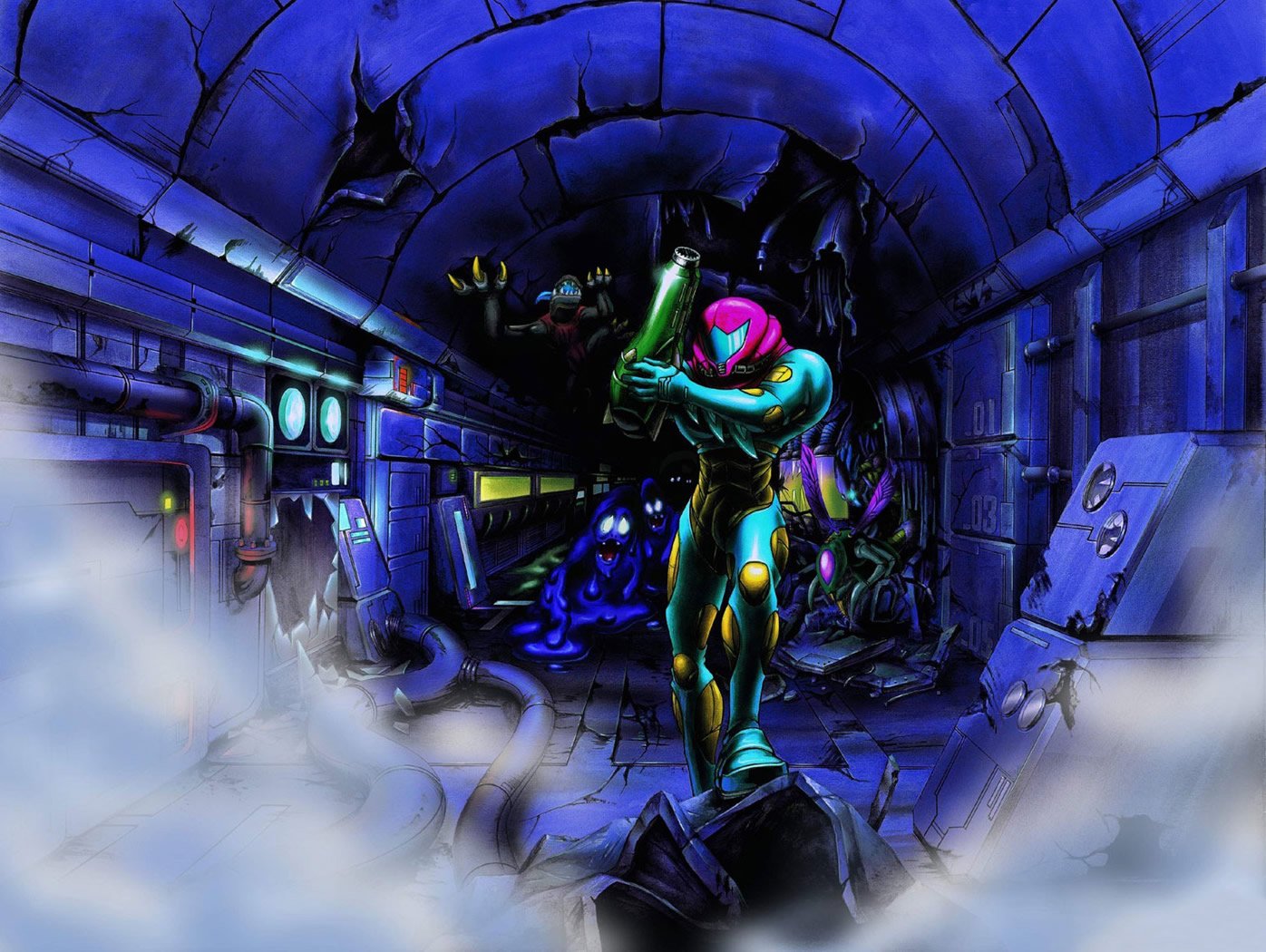 Metroid fusion прохождение сектор 4