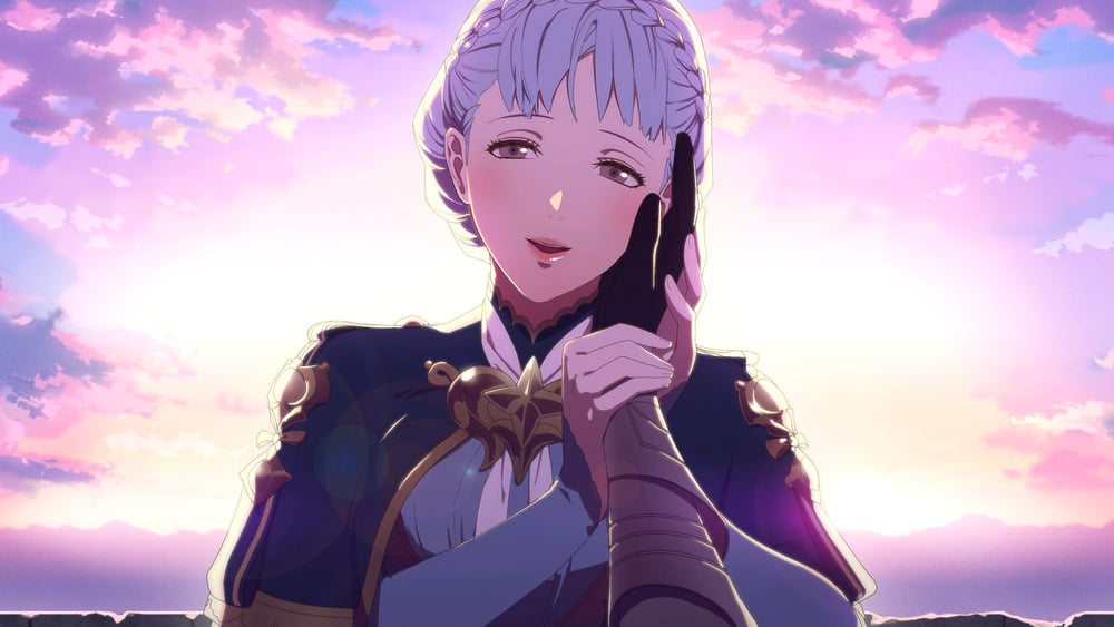 Fire Emblem: Three Houses Marianne's S support scene.