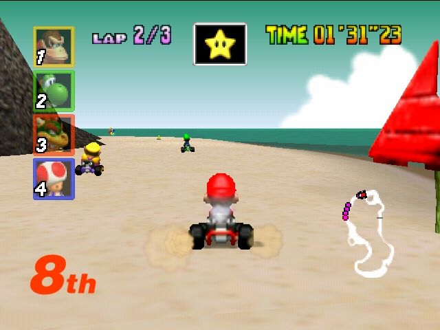 Screenshot of Diddy Kong Racing (Nintendo 64, 1997) - MobyGames