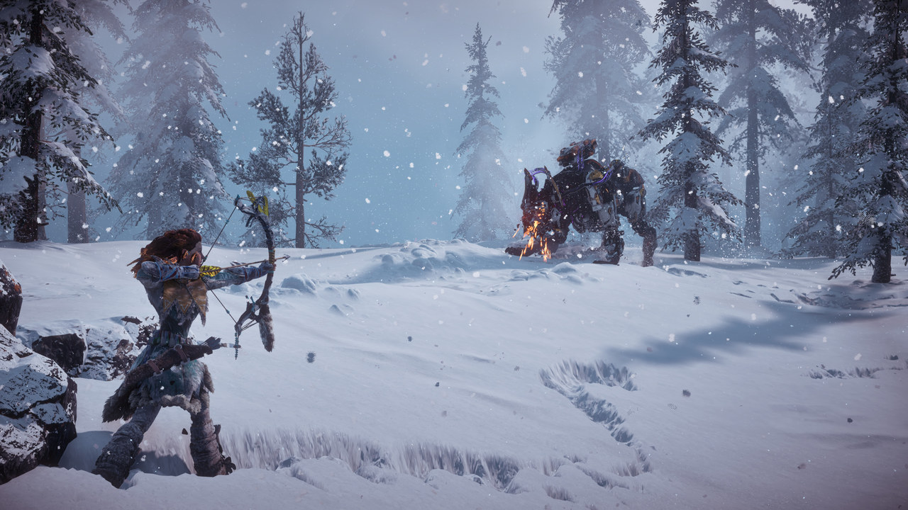 Horizon Zero Dawn Frozen Wilds 100 Prozent Horizon Zero Dawn: The Frozen Wilds is More of a Good Thing
