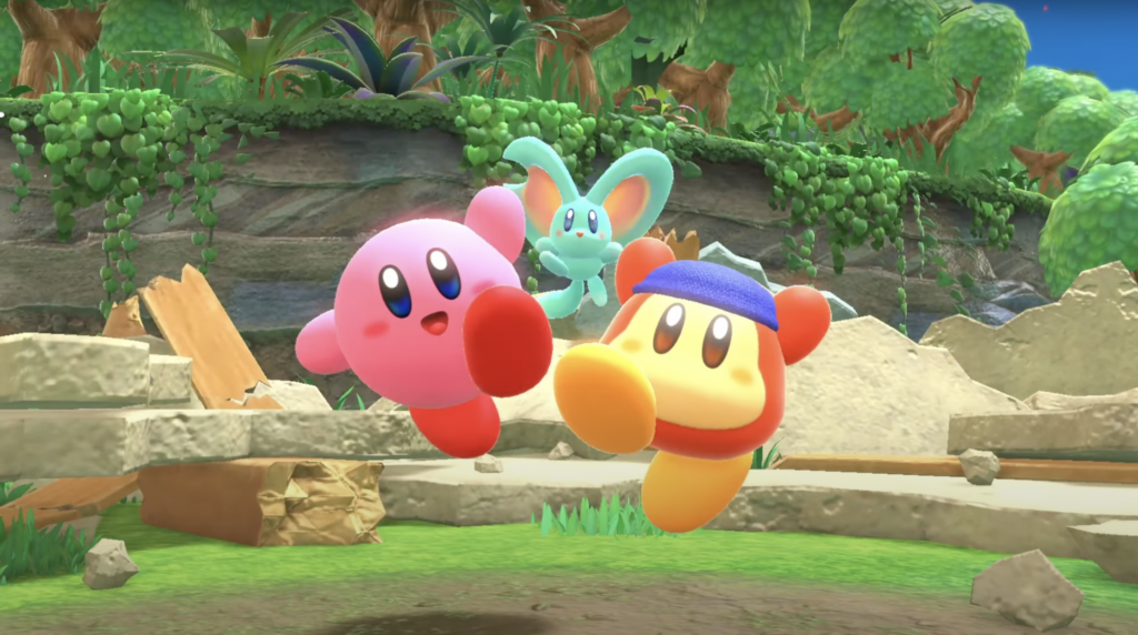 Kirby and the Forgotten Land Review · A wondrous transition to 3D