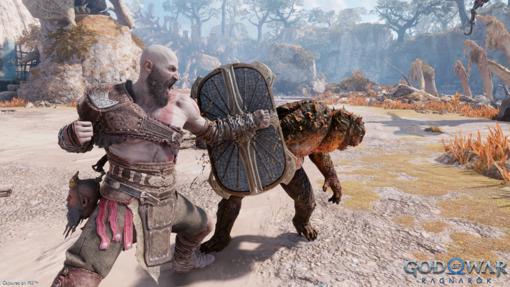 God Of War Ragnarok' Teaser Showcases Tyr, Thor and Massive Wolf Pals