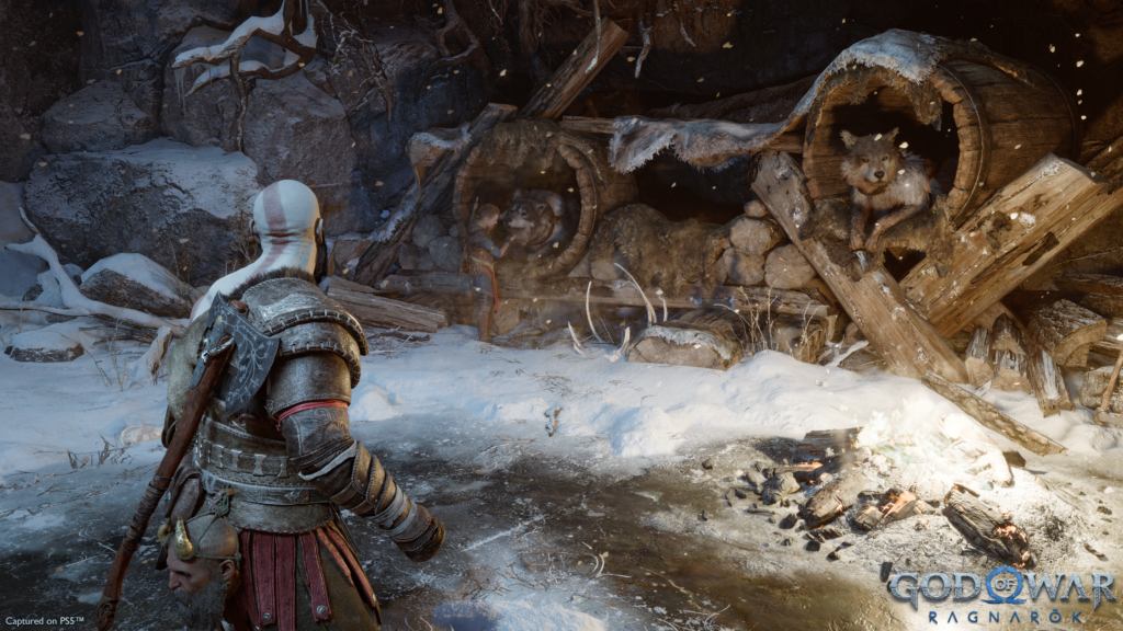 God Of War Ragnarok' Teaser Showcases Tyr, Thor and Massive Wolf Pals