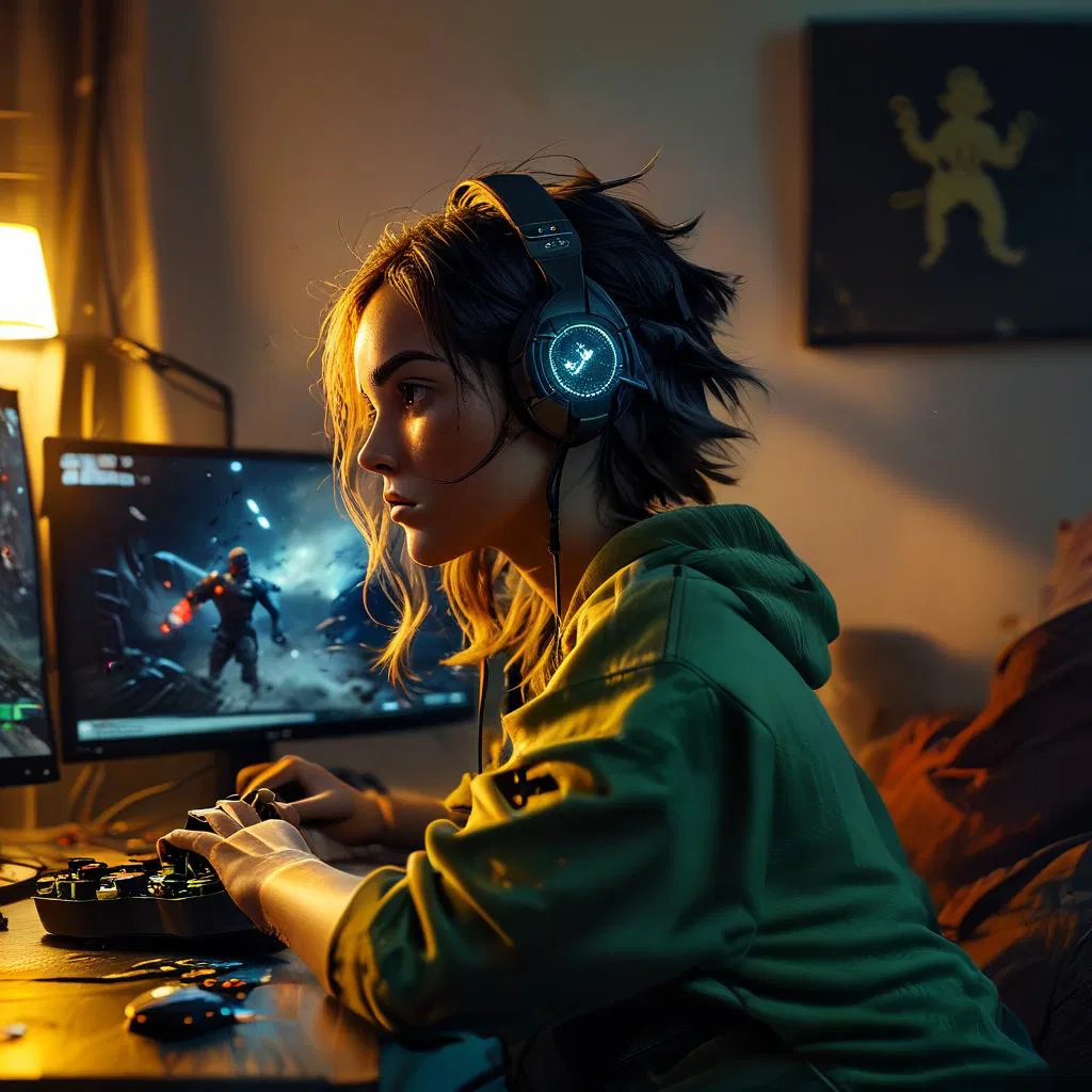 gaming on computer