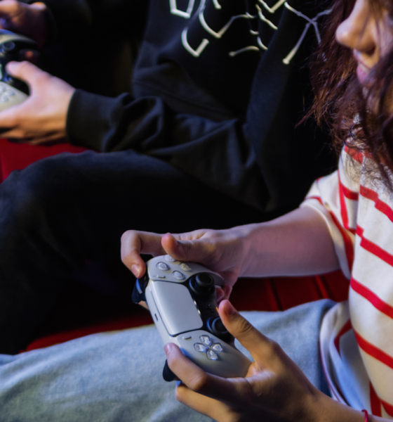 Several people gaming