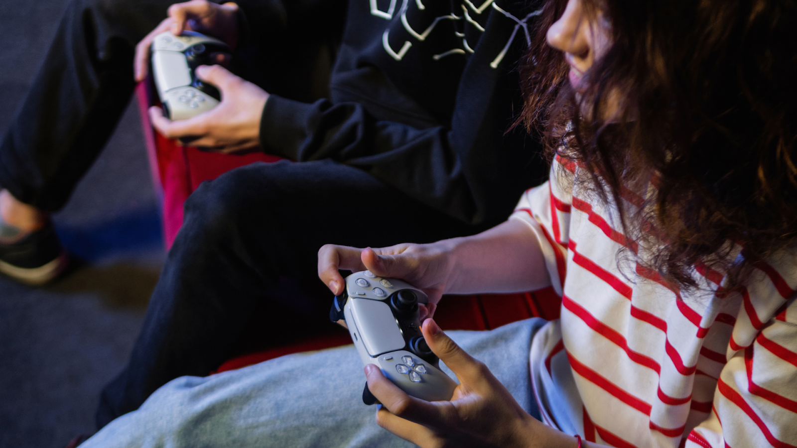 Several people gaming