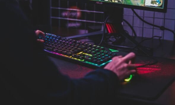 Playing GAme on the computer