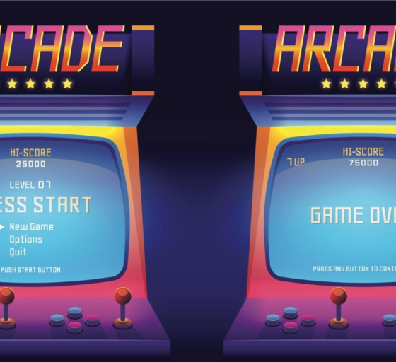 Retro Arcade Computer
