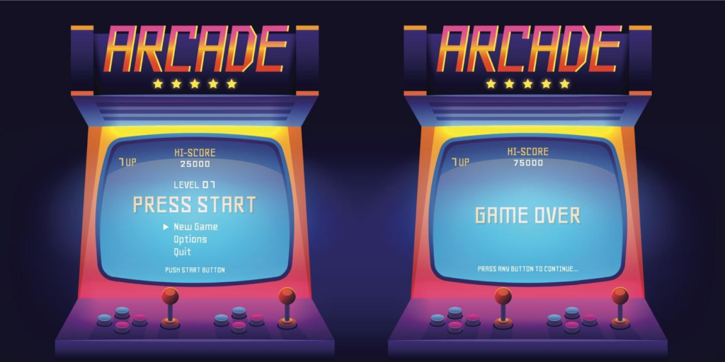 Retro Arcade Computer