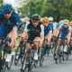 Cyclists on the road