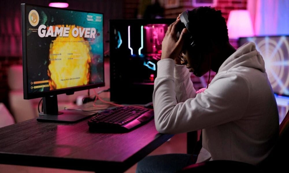 Gamer Lost: Game over