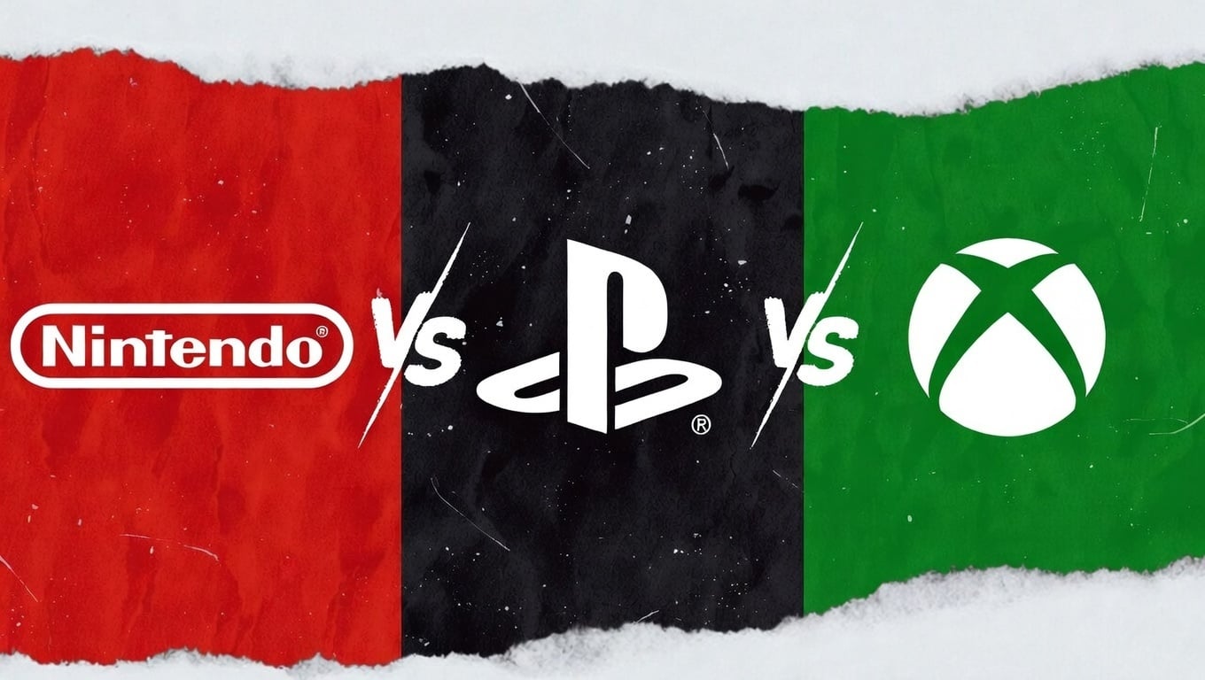 Nintendo vs Playstation vs Xbox