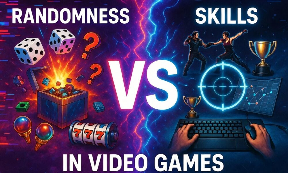 Randomness vs skills games
