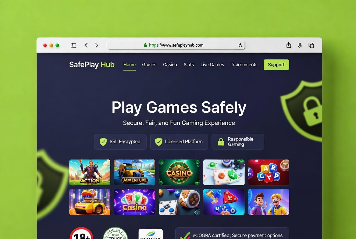Safe Gaming Website