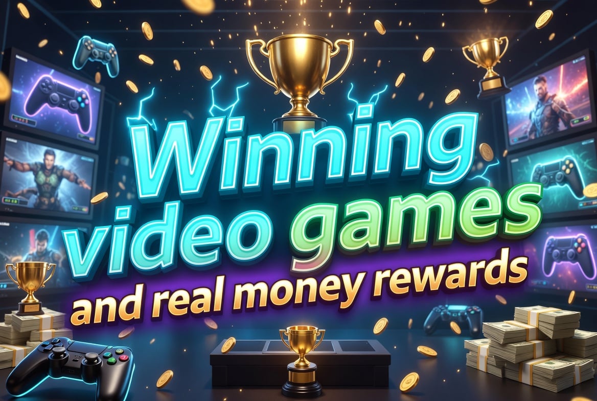 Winning Video Games with Real money rewards
