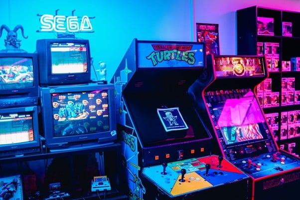 Retro Arcade Game Shop