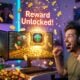 Rewarded in video game