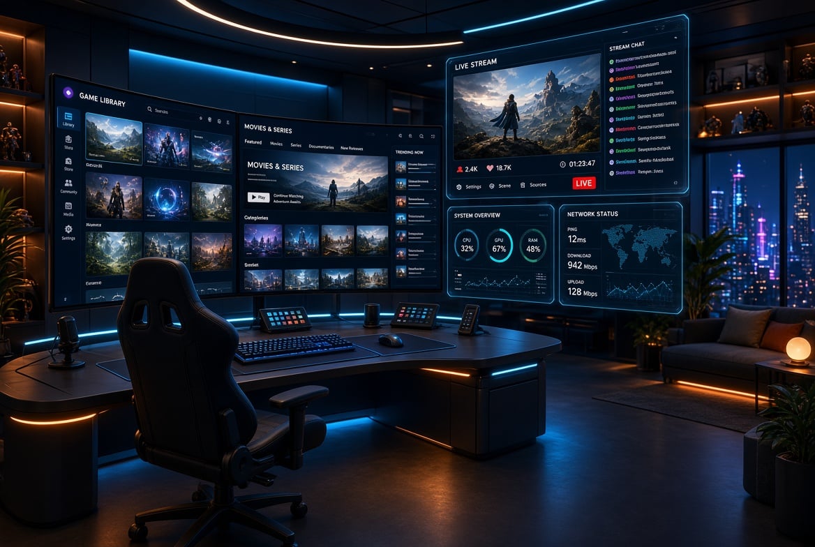 Gaming and Streaming Platforms