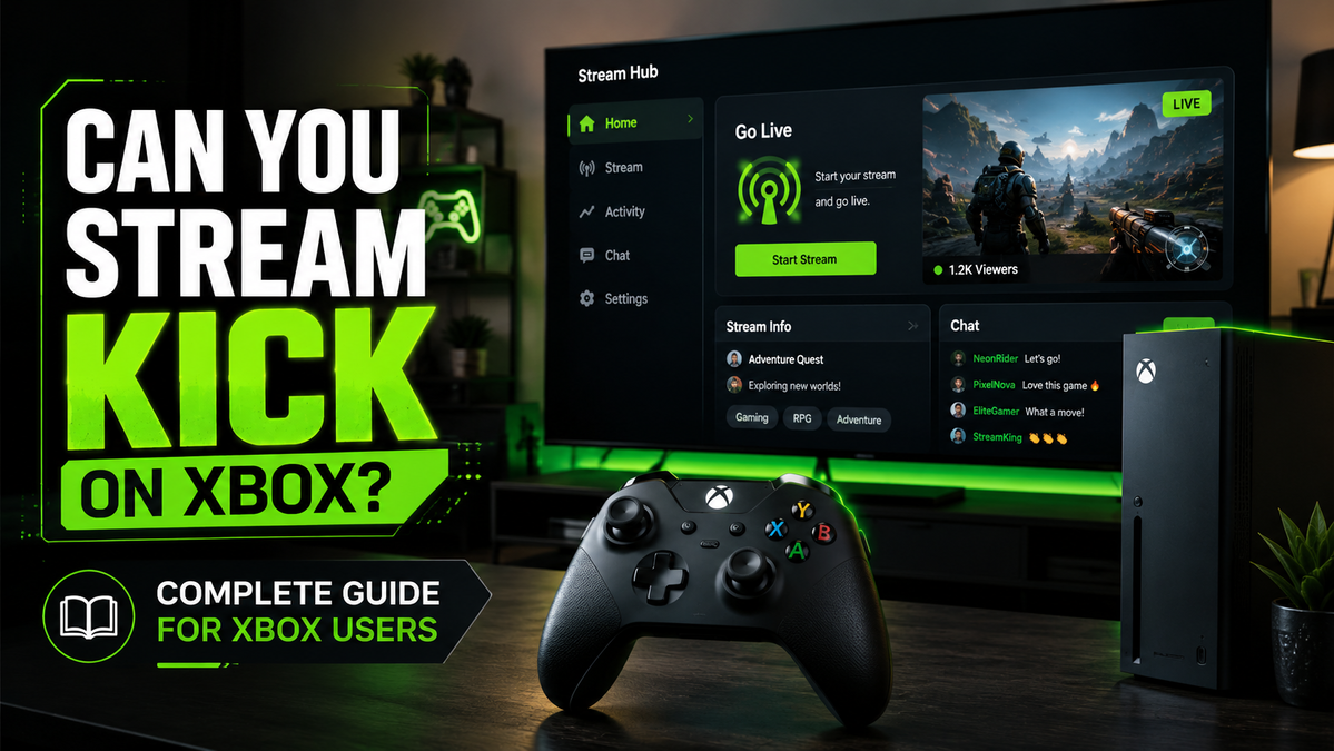 Can you stream Kick on Xbox