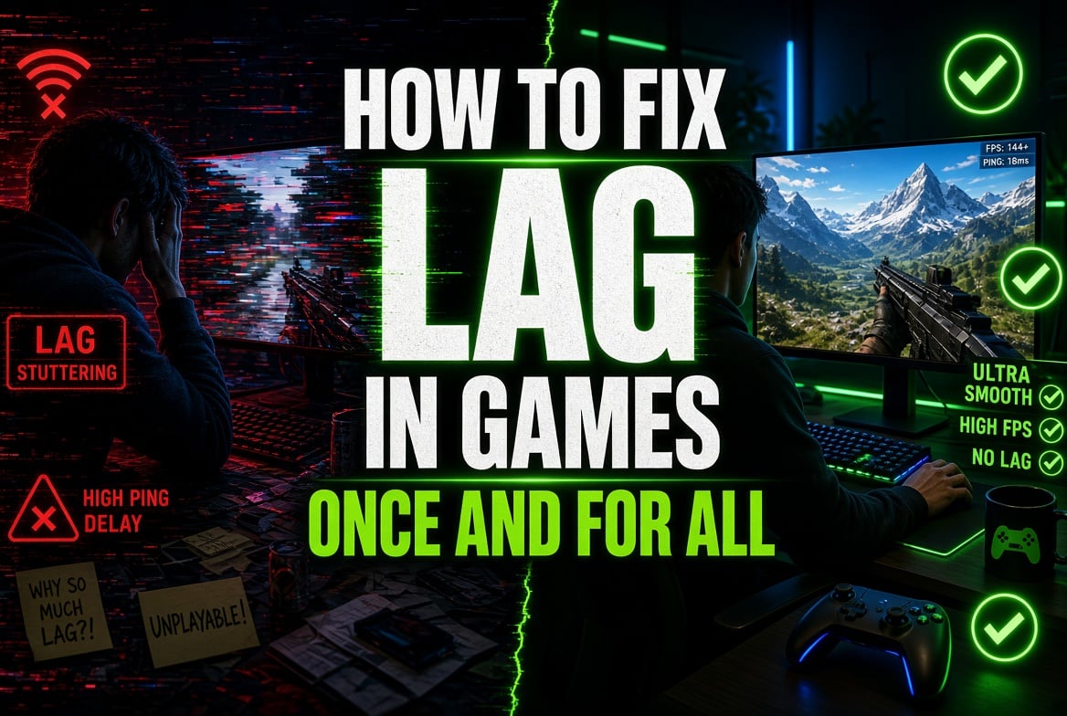 How to Fix Lag in Games Once and For All