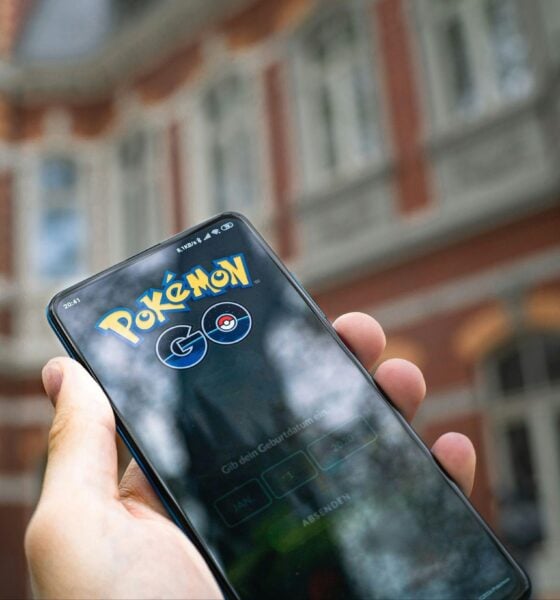 Pokemon Go on smartphone