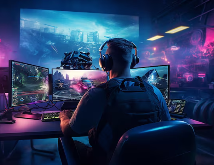 Gaming on Big Screen